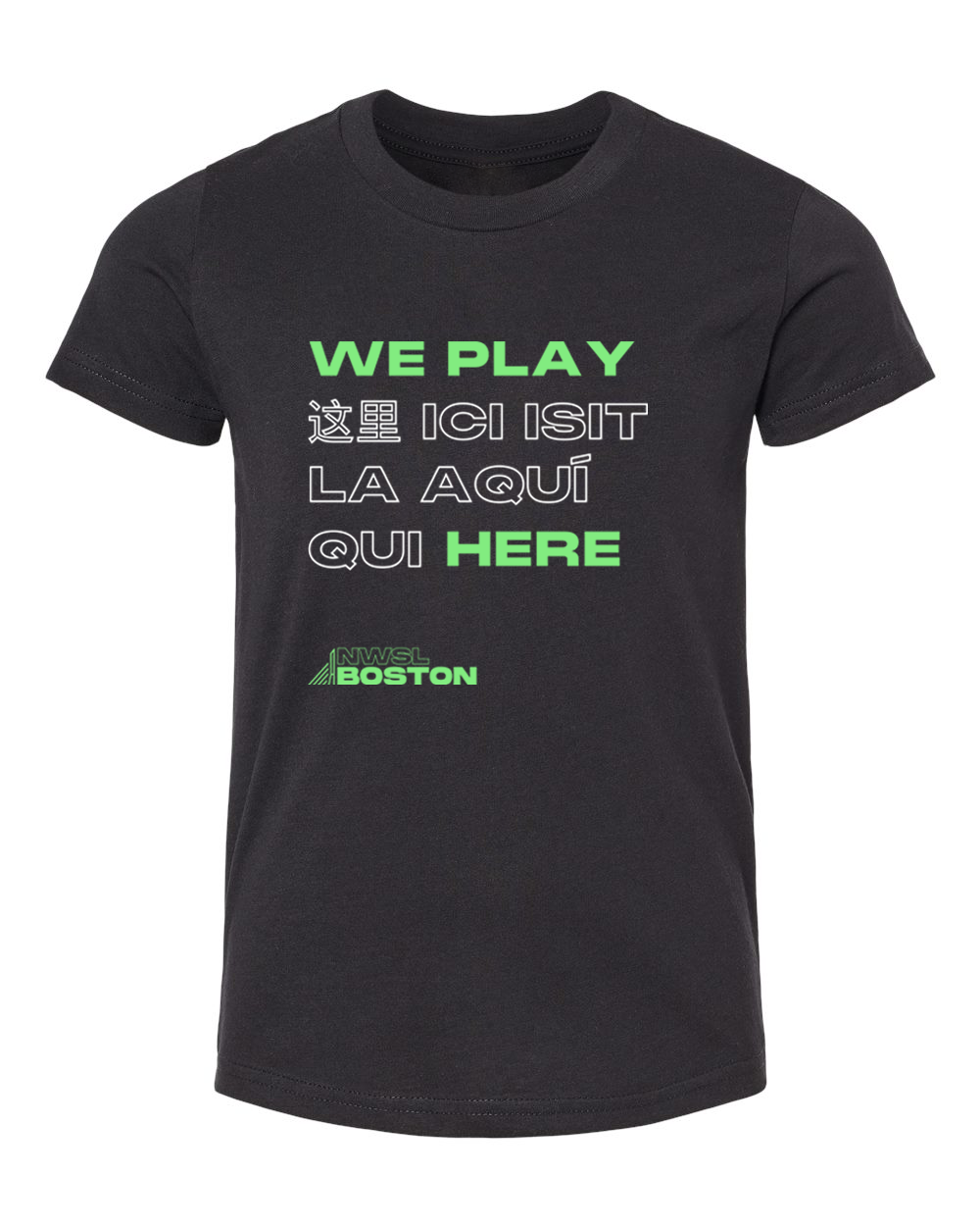 Youth We Play Here Unisex Tee