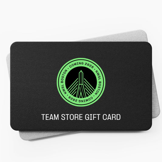 NWSL Boston Team Store Gift Card